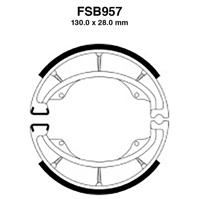 Ferodo Ganasce Freno Fsb957 FSB957