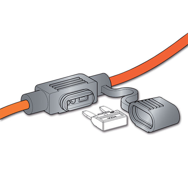 Vorverdrahteter MINIVAL-Flachsicherungshalter FUS2088