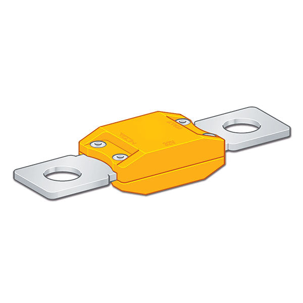 Megaval amarillo de 100 amperios FUS2510