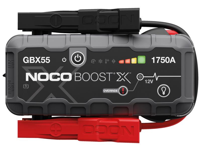 Arrancador de batería de litio NOCO GBX55 Boost X de 12 V y 1750 A