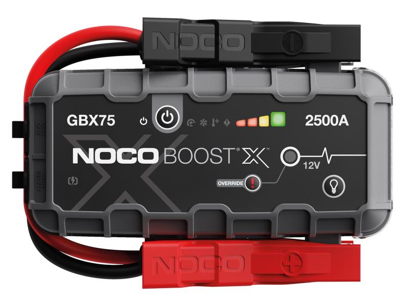 Arrancador de batería de litio NOCO GBX75 Boost X de 12 V y 2500 A