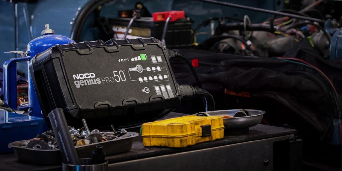 NOCO GENIUSPRO50 50A Professionelles Akkuladegerät