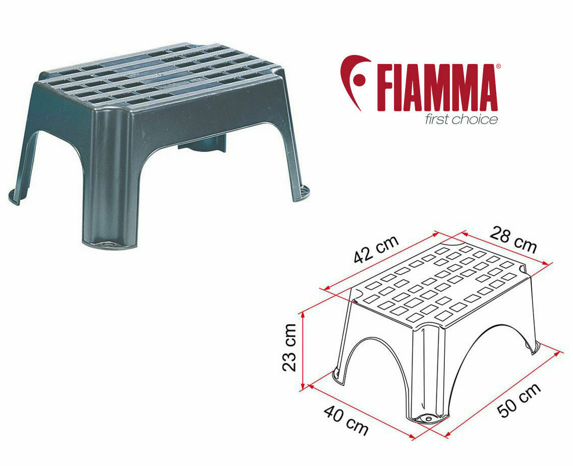 Fiamma STEP CAMPER und CARAVAN Step Platinum 50x40x23 cm 02950-01-