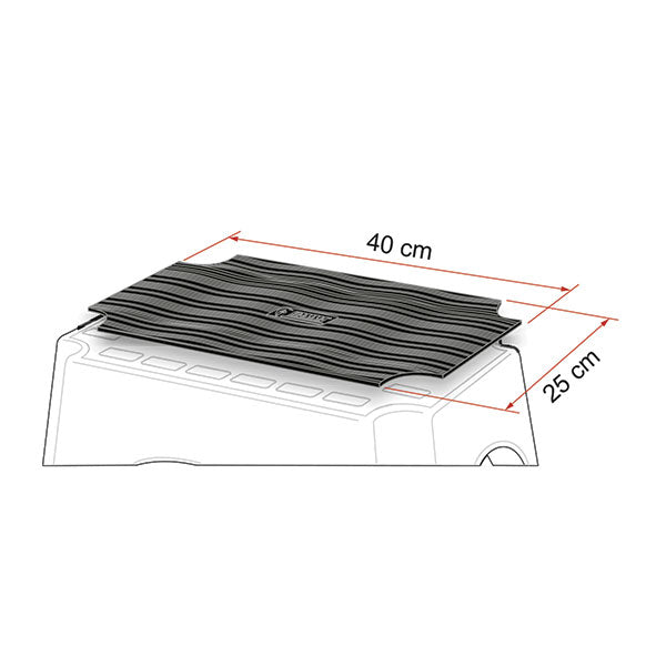 Fiamma Step-Mat Magnum Black 06374-01- - AmerigoStore