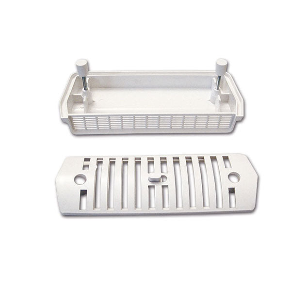 Aeratore Frigor in ABS con Otturatore e Zanzariera GES GRI5004