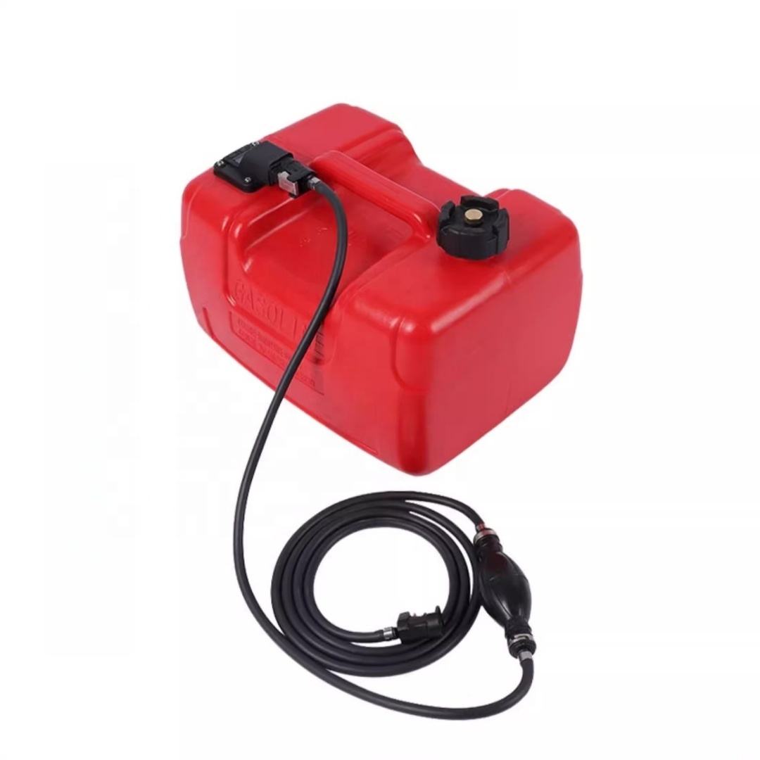 Yamaha 12L/24L tragbarer Bootskraftstofftank mit Schläuchen