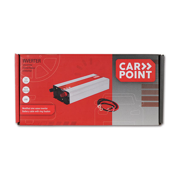 Inverter 1500W Onda Modificata 12V-230V Carpoint per Camper 8711293071371