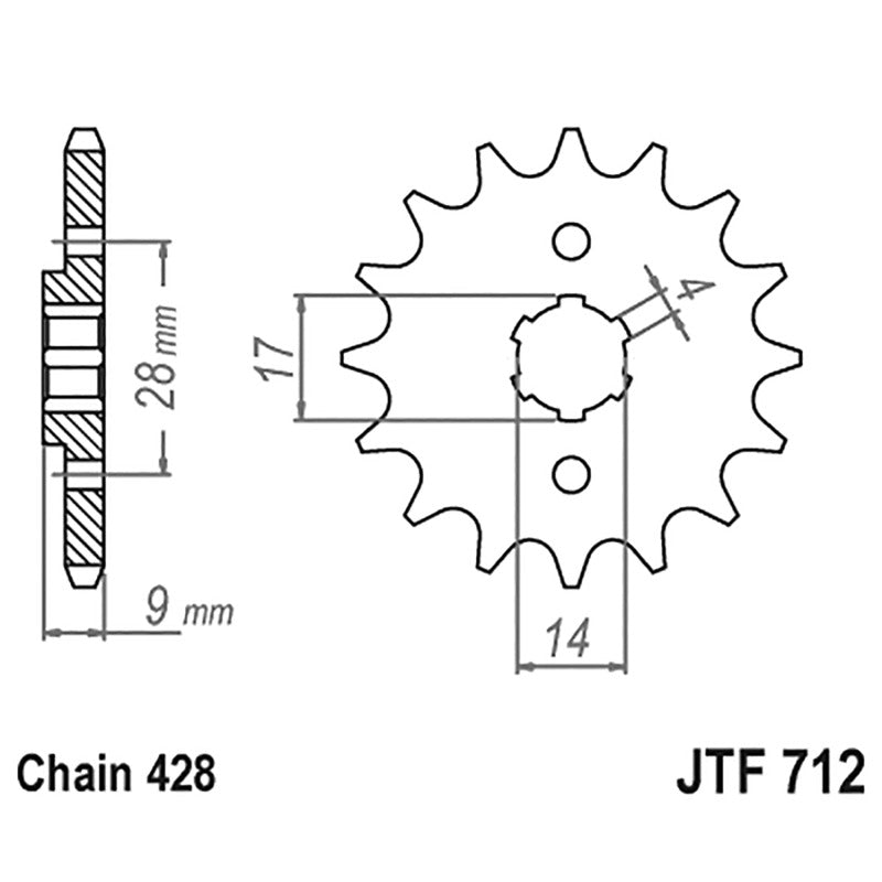 Jt Ritzel Jt 712 Z13 Zähne JTF712.13