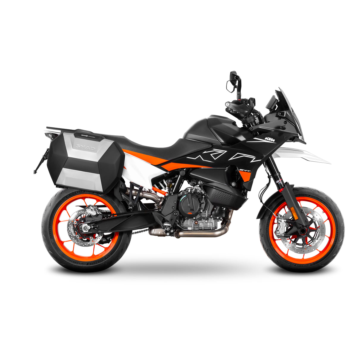 KIT DE MALETA SHAD SH23ALU + CHASIS SISTEMA 3P HUSQVARNA NORDEN 901 22