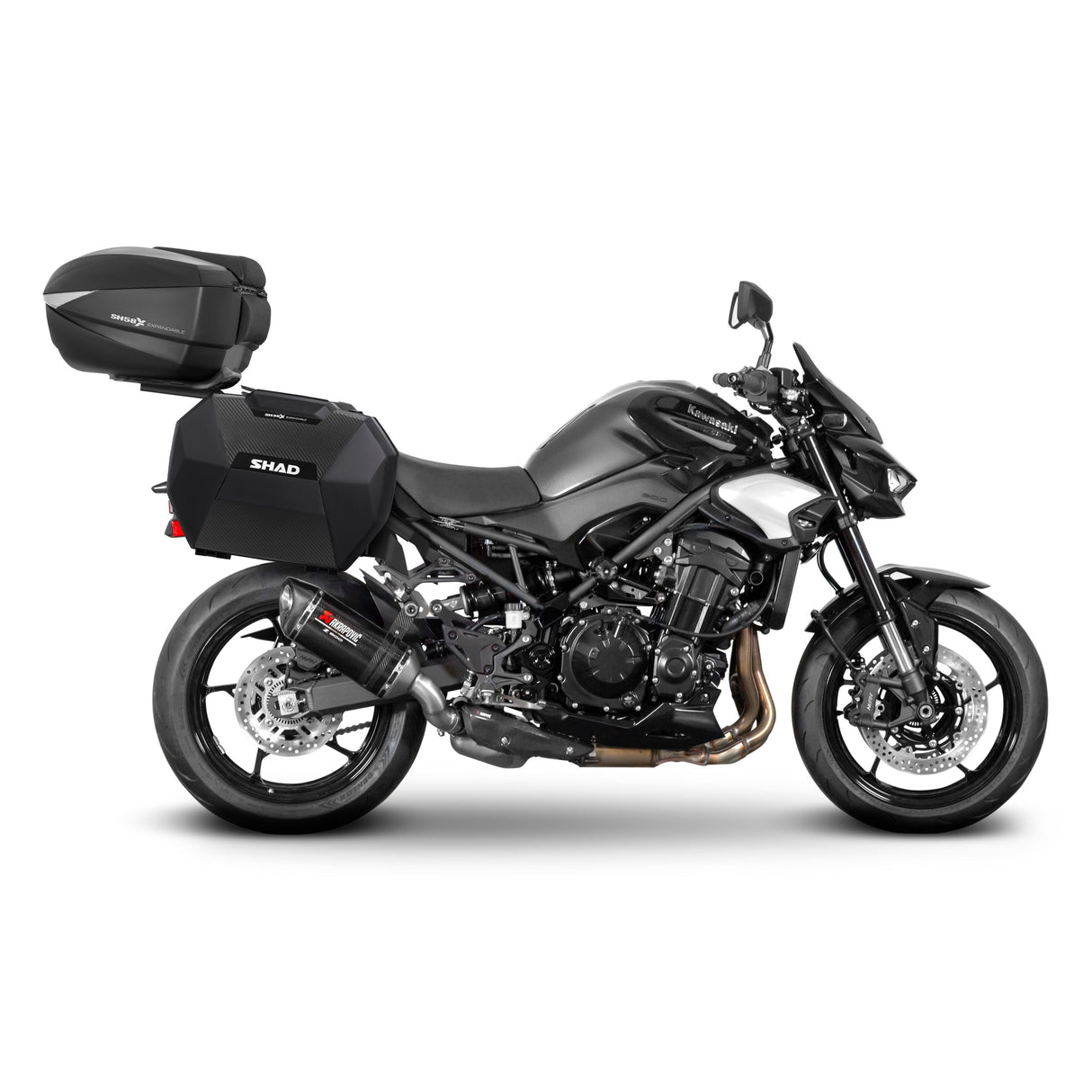 Shad Shad Portavaligie Laterale 3P System KAWASAKI Z900 2025 K0Z995IF