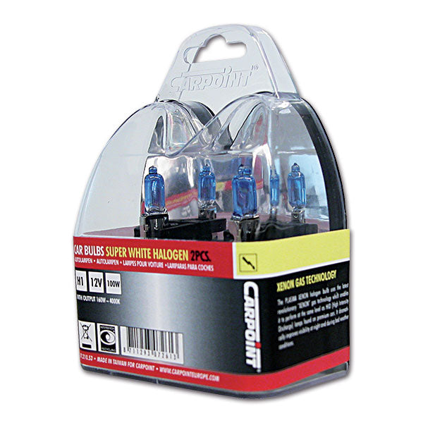 Coppia lampadine alogene H1 8711293038947