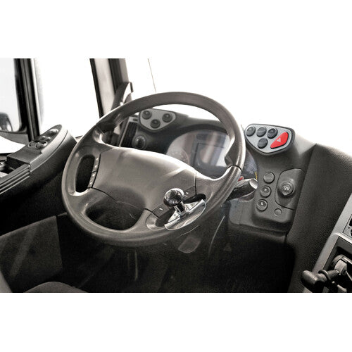 Steering wheel knob lamp