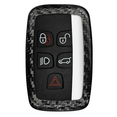 Carbon Fiber Key Cover Lamp for Jaguar Land Rover Single Pack 1