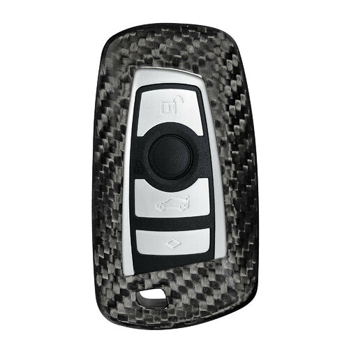 Autoschlüssel-Abdeckung mit Lampe aus Kohlefaser, Einzelpackung - BMW - 1 01489