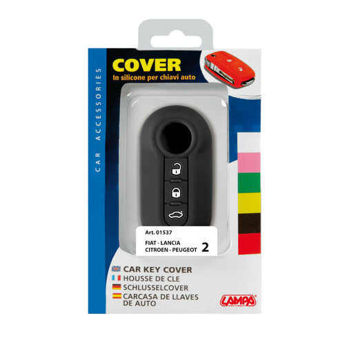 Funda para llave de coche (paquete individual) - Citroën, Fiat, Lancia, Peugeot 2 01537