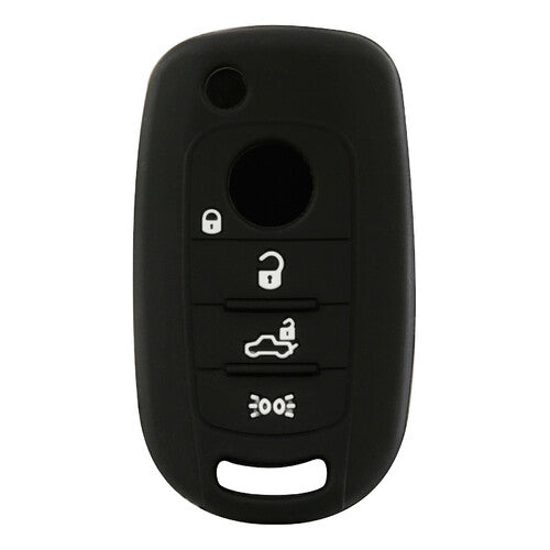 Funda para llave de coche, paquete individual - Compatible con - Fiat - 4 01539