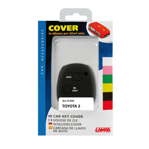 Funda para llave de coche, paquete individual - Compatible con - Toyota - 3 01594