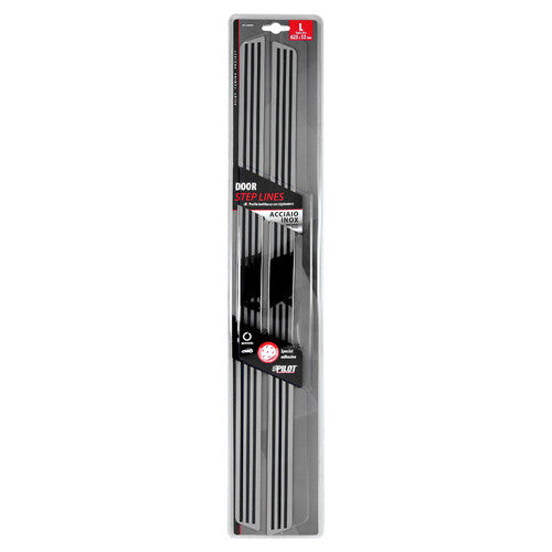 Pilot Profili battitacco in acciaio inox - PB-5 - 625x32 mm
