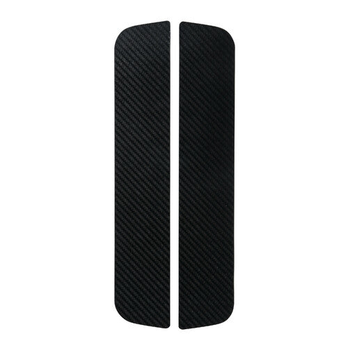 Lampen in Carbon-Optik, selbstklebende Einstiegsleistenprofile – 300 x 55 mm