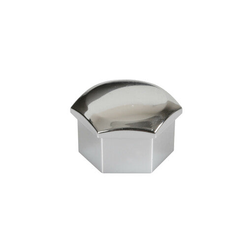 Pilot Chrom-Mutterkappen, 20 Bolzenabdeckungen – Durchmesser 17 mm