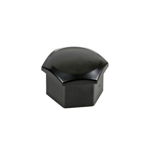 Tapones para tuercas Pilot Black, 20 tapones para tornillos ABS - diámetro 17 mm