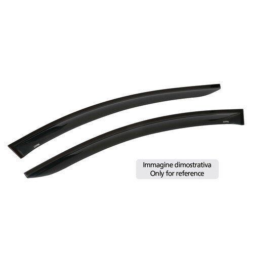 Lampa Air-Plus, adhesive front wind deflectors - Dacia Duster (02/18>)
