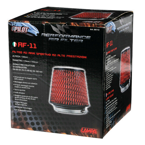 Pilot AF-11, konischer Luftfilter