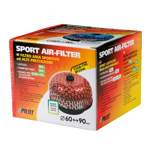 Pilot AF-4 Schaumstoff-Luftfilter - Blau