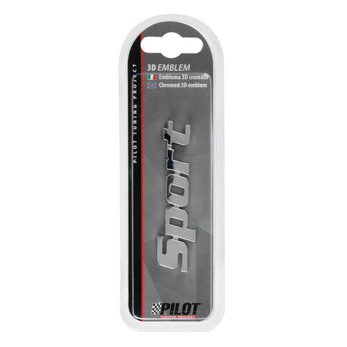 Pilot 3D Chrome Emblem - Sport