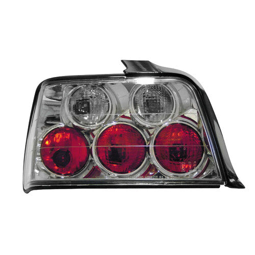 Par de luces traseras de piloto - Compatible con BMW E36 (9/90-3/98) - Cromadas