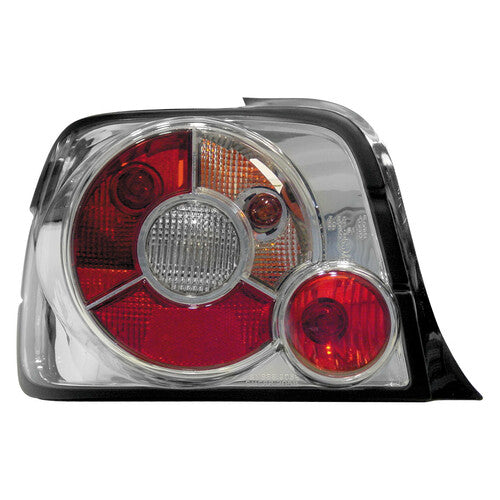 Par de luces traseras de piloto - Compatible con BMW E36 (3/94-8/00) - Cromadas