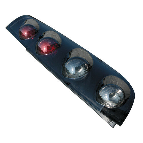 Par de luces traseras de piloto - Compatible con Ford Fiesta V (11/01-12/05) - Negro