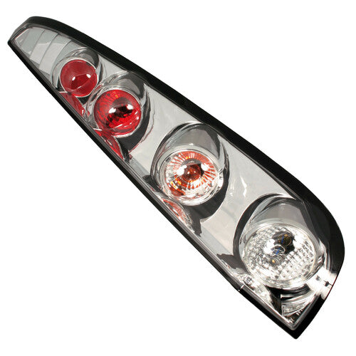 Par de luces traseras de piloto - Compatible con Ford Fiesta V (11/01-12/05) - Cromadas