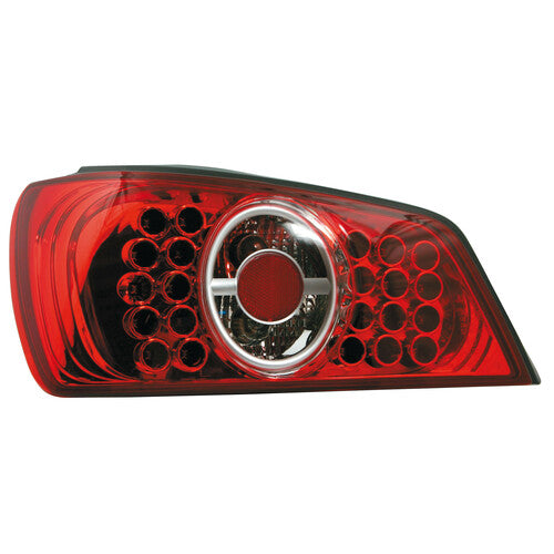 Pilot Coppia fanali posteriori LED - compatibile per Peugeot 306 (5/93-7/01) - Rosso