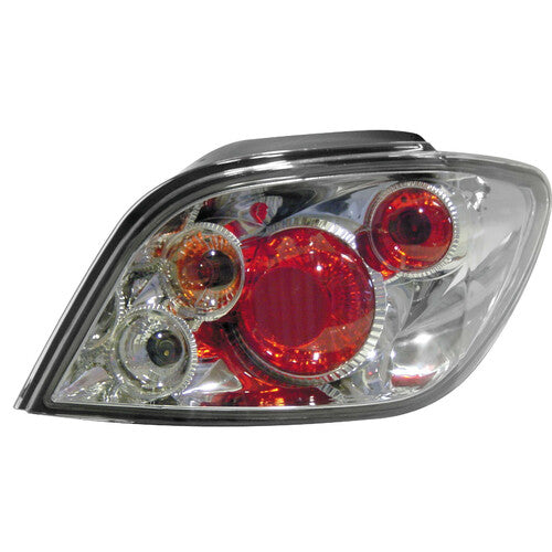 Pilot Coppia fanali posteriori - compatibile per Peugeot 307 (8/00>9/05) - Cromo