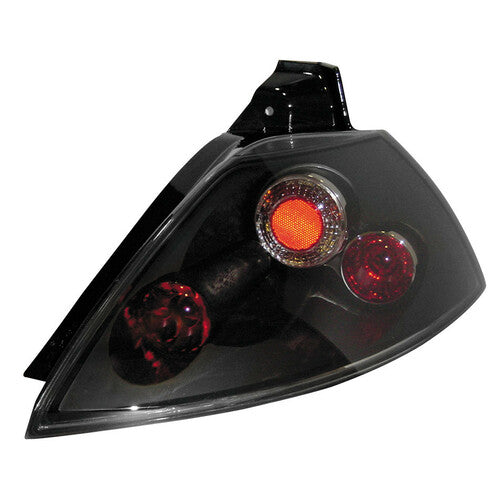Par de luces traseras piloto - Compatible con Renault Megane (9/02>) - Negro