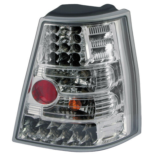 Par de luces traseras LED Pilot - Compatible con VW Golf IV SW - Bora SW (5/99>) - Cromado