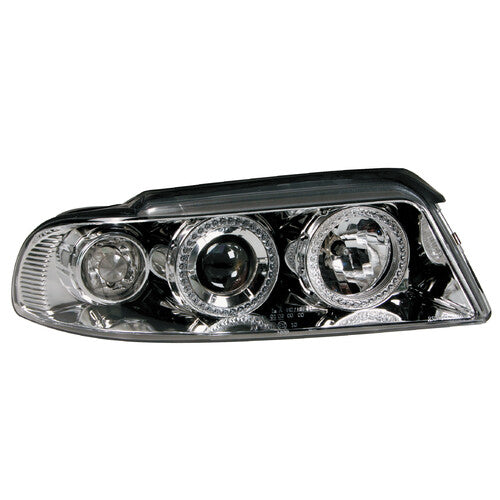 Pilot Angel Eyes Scheinwerferpaar – Kompatibel mit Audi A4 (3/99–11/00) – Chrom
