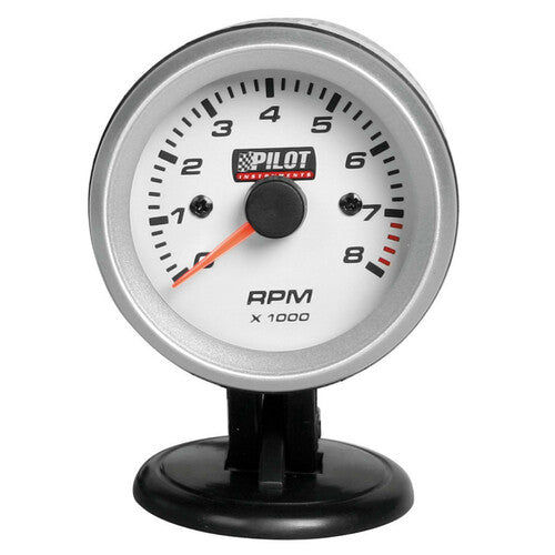 Pilot Contagiri 0-8000 RPM - 2 (52 mm) - Blue-Light - 2/4/6 cilindri