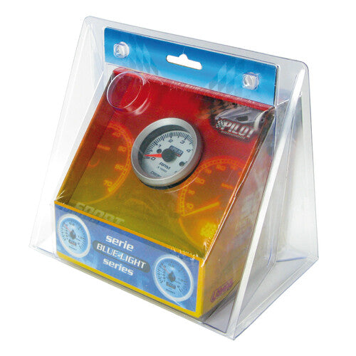 Pilot Contagiri diesel 0-6000 RPM - 2 (52 mm) - Blue-Light - 4/6/8 cilindri