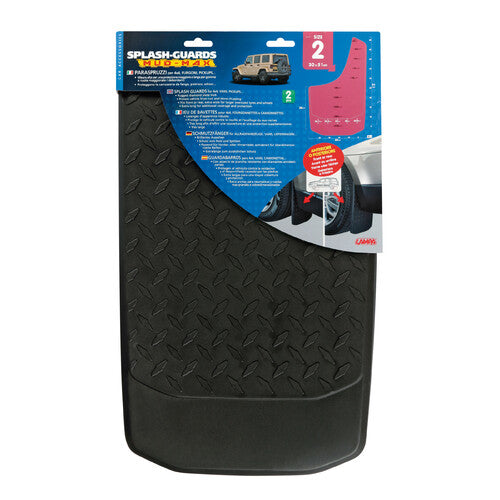 Lampa Splash-Guards Mud-Max, paraspruzzi per 4x4, furgoni, pick-up - Size 2 12518