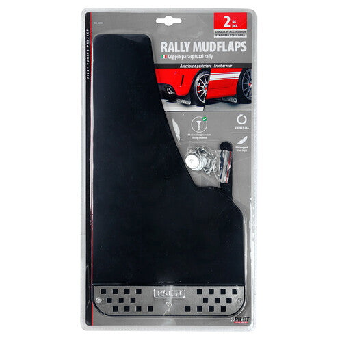 Pilot Rally, front/rear mudflaps pair - Black