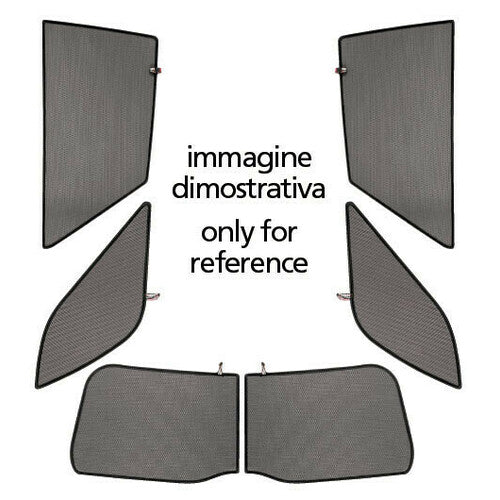 Privacy Curtain Kit - 4 pcs - Compatible with Mercedes GLA (04/20>)