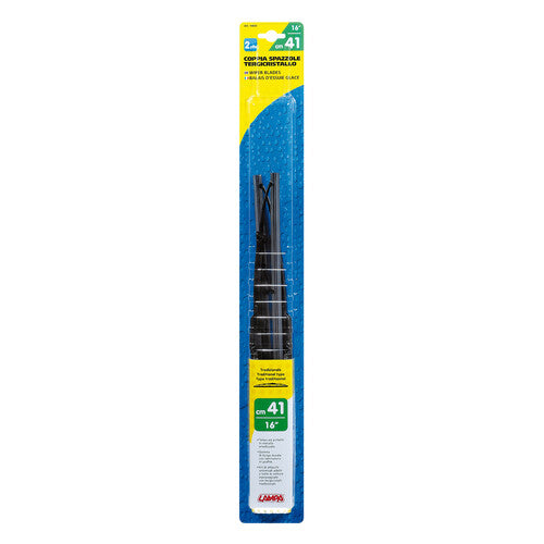 Lámpara de pie, escobillas limpiaparabrisas - 41 cm (16") - 2 uds. 19053
