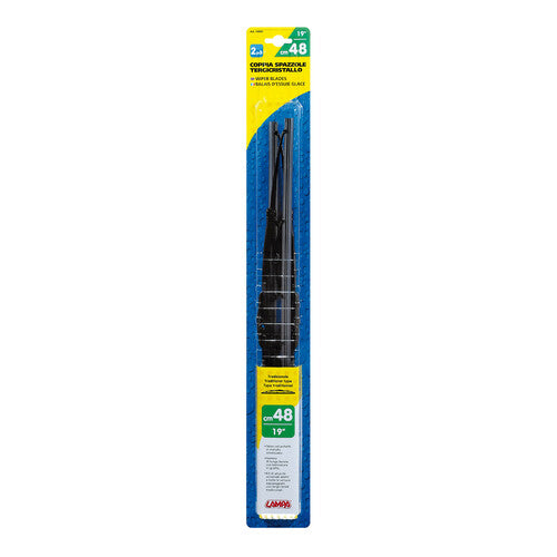 Standard Lamp, Windshield Wiper Blades - 48 cm (19") - 2 pcs