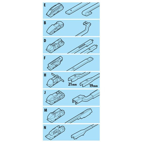 Lampa Raptor Hybrid, Scheibenwischerblatt – 41 cm (16 Zoll) – 1 Stück
