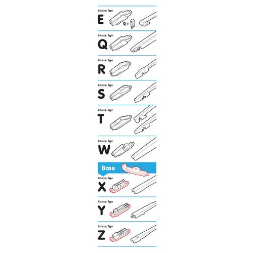 Lampa One Fit Heckscheibenwischerblatt – 31 cm (12 Zoll) – 1 Stück