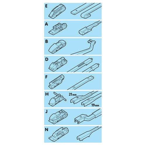 Skylon Scheibenwischerblatt – 45 cm (18 Zoll) – 1 Stück