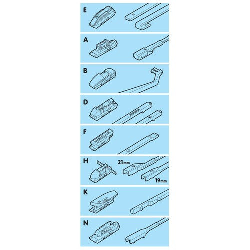 Skylon Windshield Wiper Blade - 48cm (19") - 1 pc