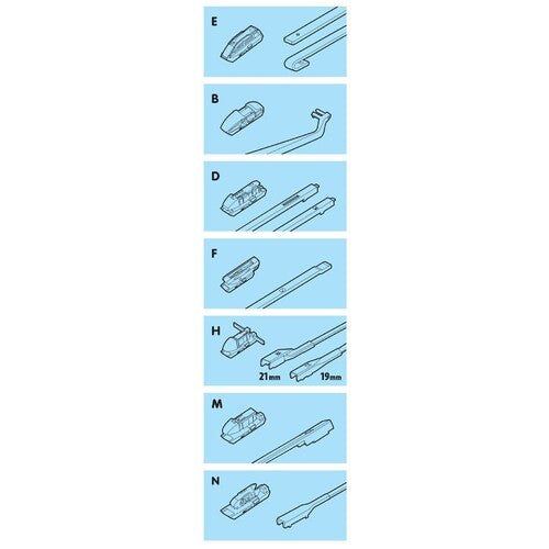 Skylon Scheibenwischerblatt – 53 cm (21 Zoll) – 1 Stück
